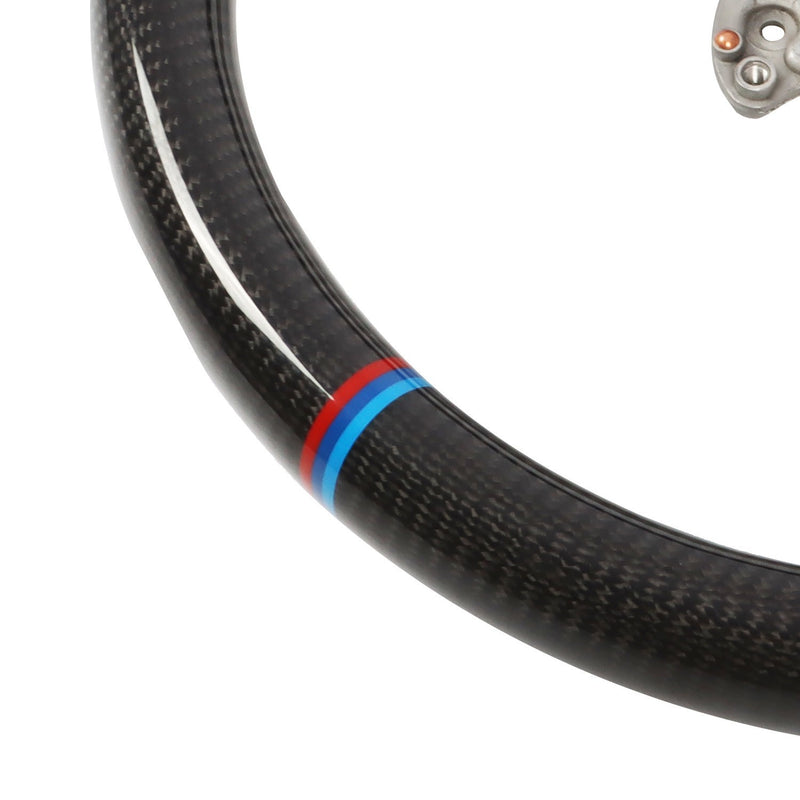 DURAFORCE Black Carbon Fiber Steering Wheel for BMW M2 M3 M4 F80 F15 F30 M Sports