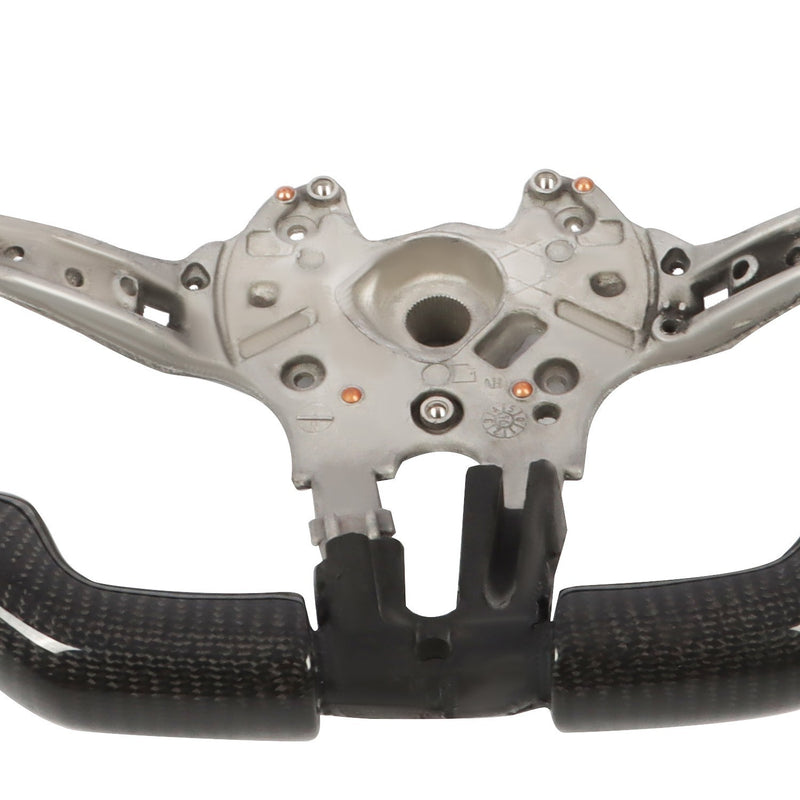 DURAFORCE Black Carbon Fiber Steering Wheel for BMW M2 M3 M4 F80 F15 F30 M Sports