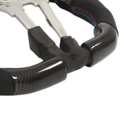 DURAFORCE Black Carbon Fiber Steering Wheel for BMW M2 M3 M4 F80 F15 F30 M Sports