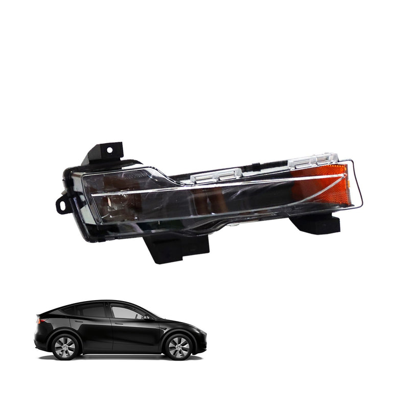 DURAFORCE Right Fog Light DRL Bumper Lamp for 2017-2023 Tesla Model 3/Y Passenger Side