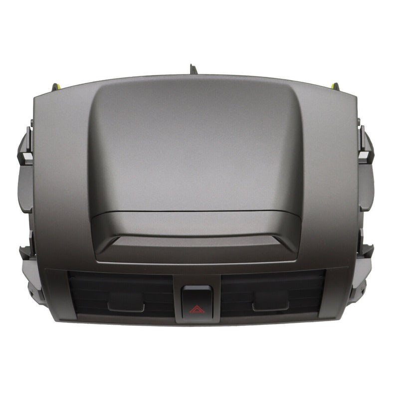 DURAFORCE Center Dash Vent Panel Clock Emergency Switch for 09-13 Toyota Corolla