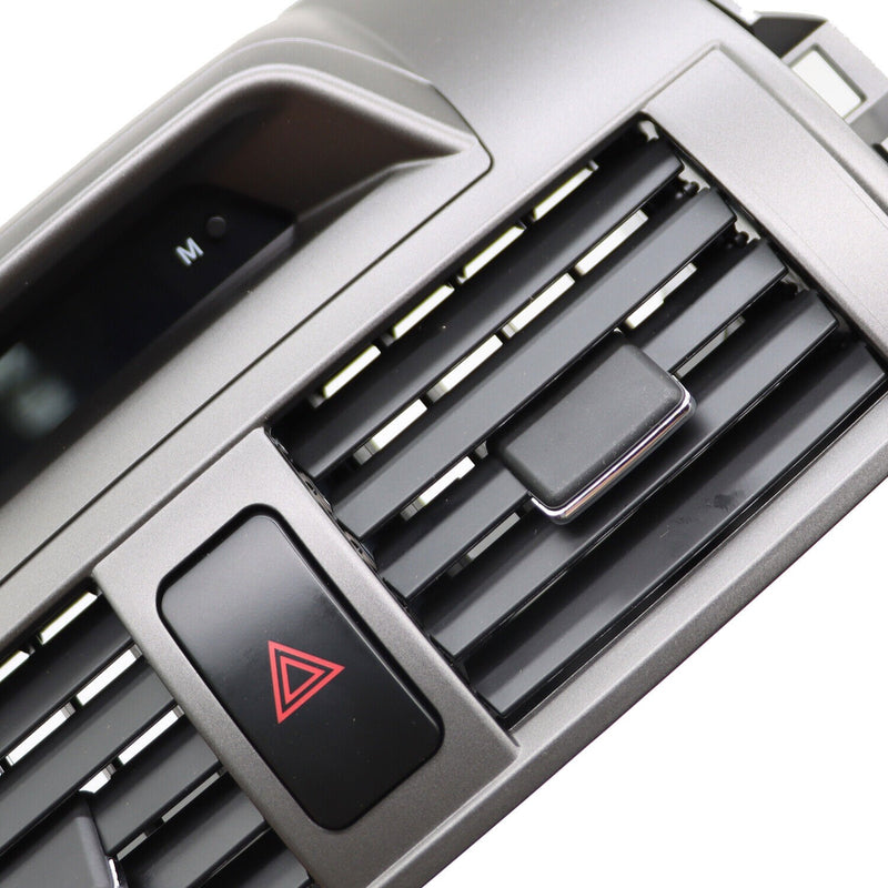 DURAFORCE Center Dash Vent Panel Clock Emergency Switch for 09-13 Toyota Corolla