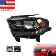 DURAFORCE Black HID Left Driver Headlight for Dodge Durango 2016-2020