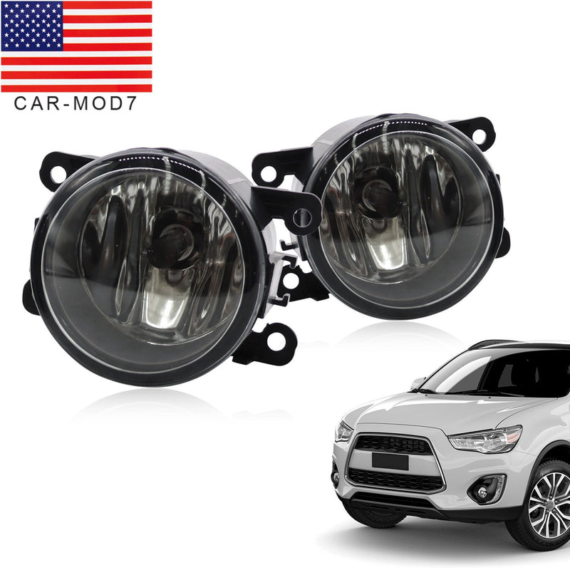 DURAFORCE Mitsubishi Outlander Sport ASX RVR Bumper Fog Lamp Driving Light w/Bulbs