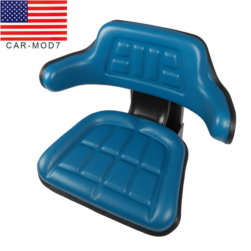 DURAFORCE Blue Tractor Suspension Seat for Ford 2000 2600 2610 3000 4000 3600 4600