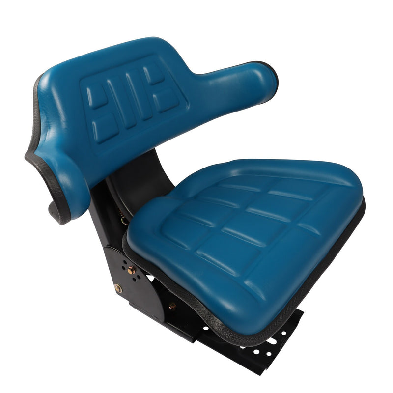 DURAFORCE Blue Tractor Suspension Seat for Ford 2000 2600 2610 3000 4000 3600 4600