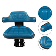 DURAFORCE Blue Tractor Suspension Seat for Ford 2000 2600 2610 3000 4000 3600 4600