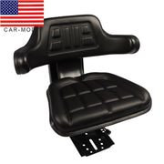 DURAFORCE Black Tractor Suspension Seat for Ford New Holland 3000 3600 3610 3900