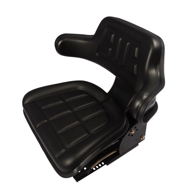 DURAFORCE Black Tractor Suspension Seat for Ford New Holland 3000 3600 3610 3900