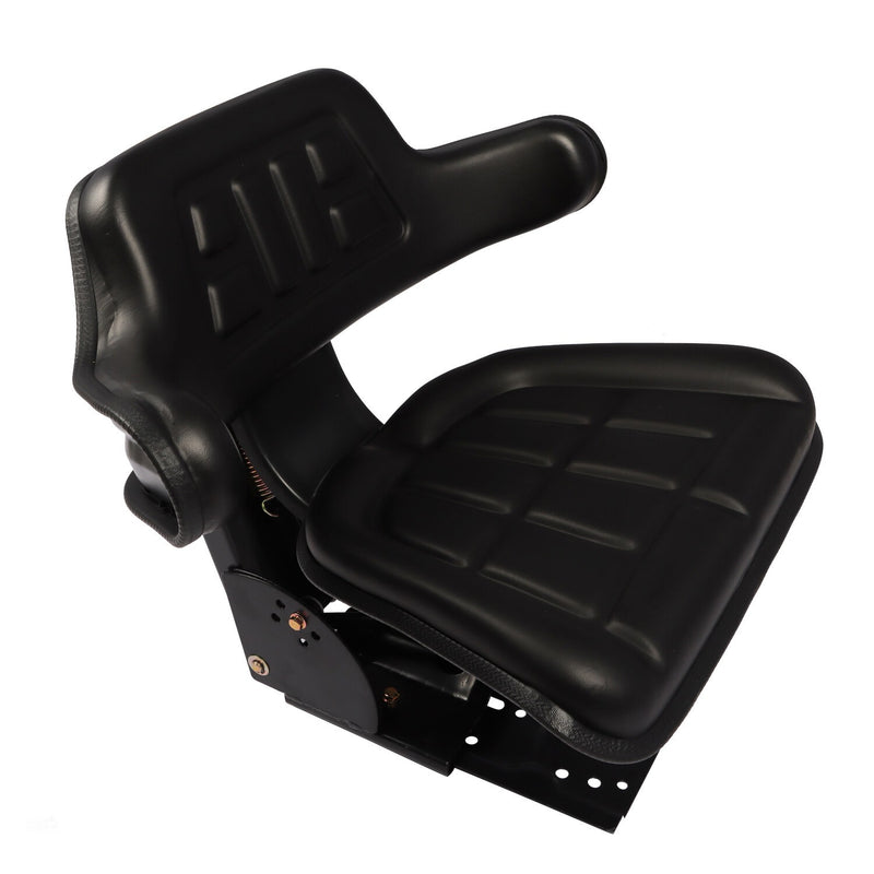 DURAFORCE Black Tractor Suspension Seat for Ford New Holland 3000 3600 3610 3900