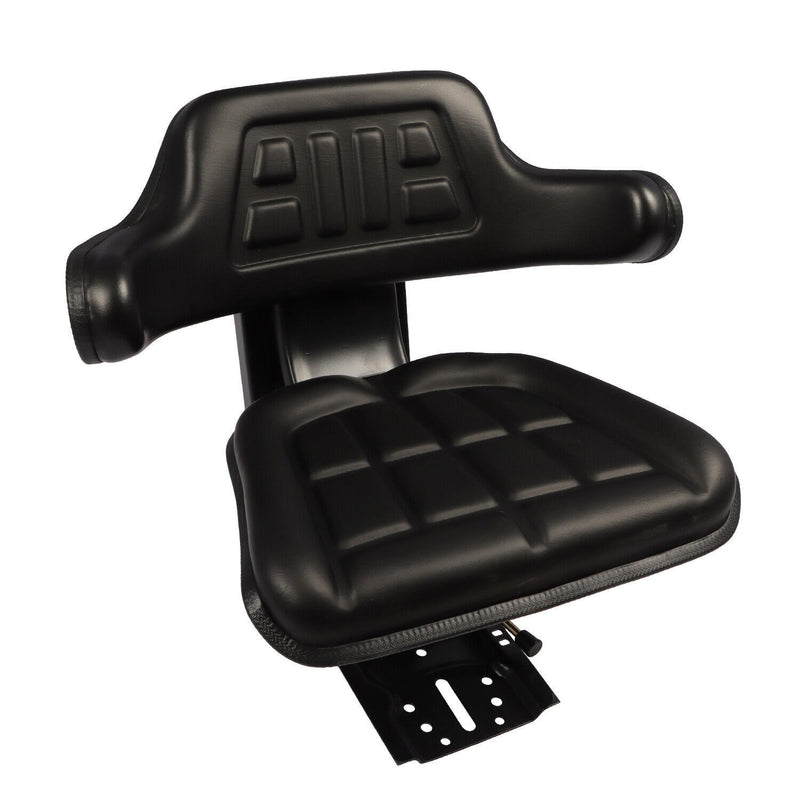 DURAFORCE Black Tractor Suspension Seat for Ford New Holland 3000 3600 3610 3900