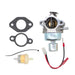 DURAFORCE Carburetor Kit for Craftsman LT1000 Kohler 17HP OHV 12853118S Replacement