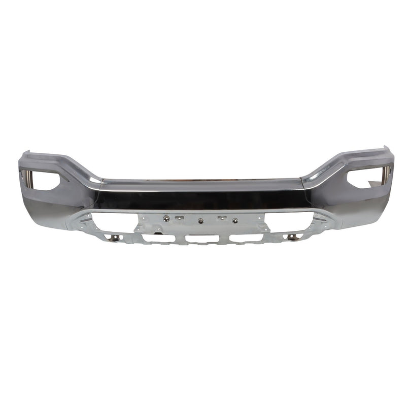 DURAFORCE Chrome Front Bumper Cover Steel Face Bar for 2016-2018 GMC Sierra 1500