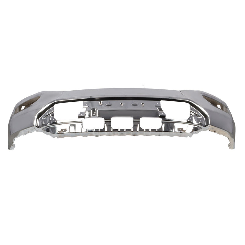DURAFORCE Chrome Front Bumper Cover Steel Face Bar for 2016-2018 GMC Sierra 1500