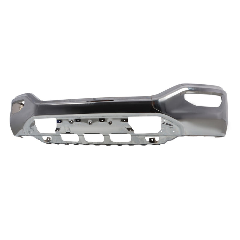 DURAFORCE Chrome Front Bumper Cover Steel Face Bar for 2016-2018 GMC Sierra 1500