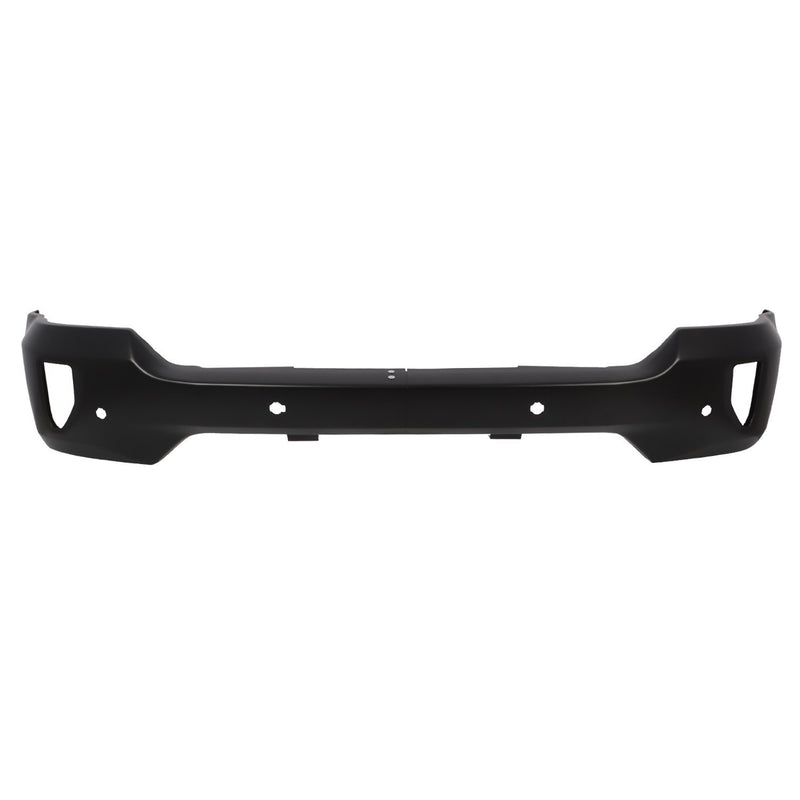 DURAFORCE Black Front Bumper w/ Sensor & Fog Light Holes for 16-19 Chevy Silverado 1500