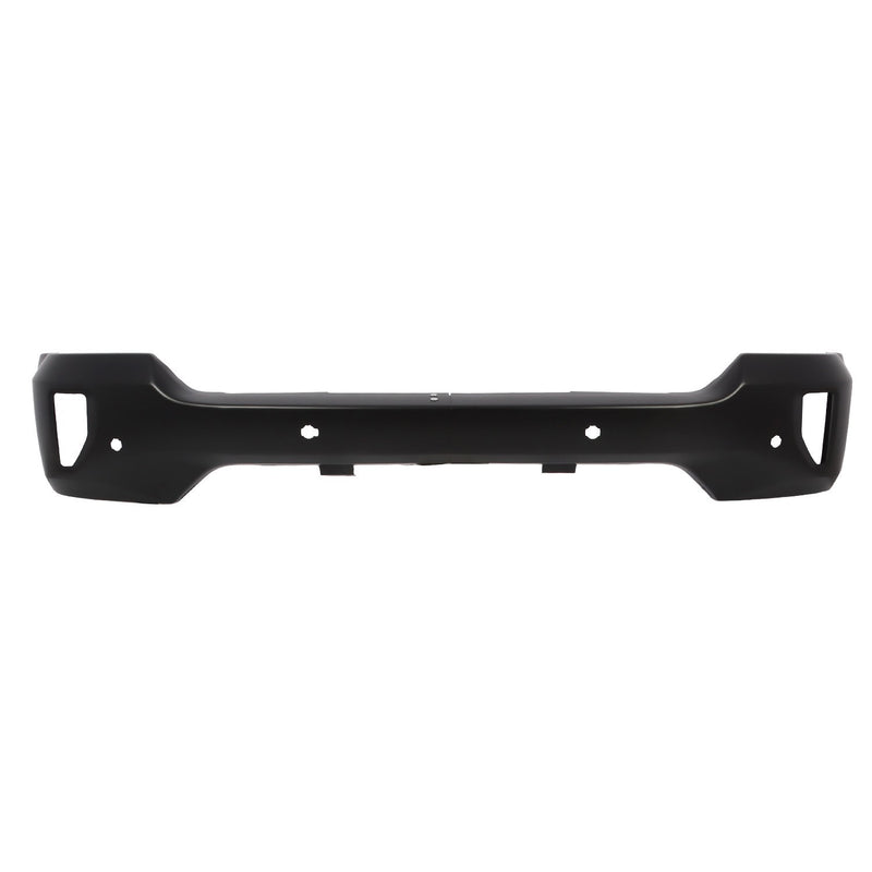 DURAFORCE Black Front Bumper w/ Sensor & Fog Light Holes for 16-19 Chevy Silverado 1500
