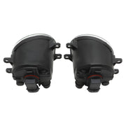 DURAFORCE Bumper Fog Light with Chrome Cover for 2012-2014 Toyota Camry L LE XLE