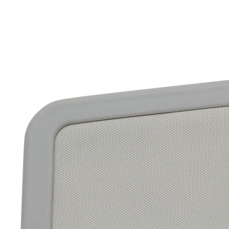 DURAFORCE Honda Civic 2006-2011 Sun Visor Covers Light Gray Driver & Passenger Pair