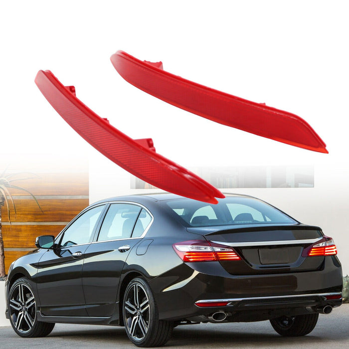DURAFORCE 2016-2017 Honda Accord Rear Bumper Reflector Set Left & Right