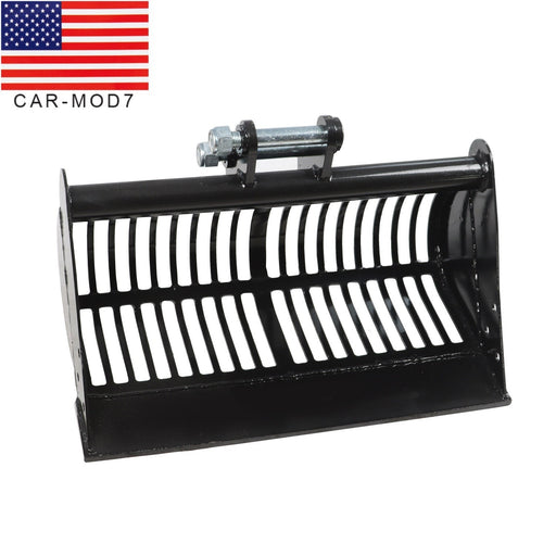 DURAFORCE 600mm Screening Skeleton Bucket Attachment for Mini Excavators Diggers