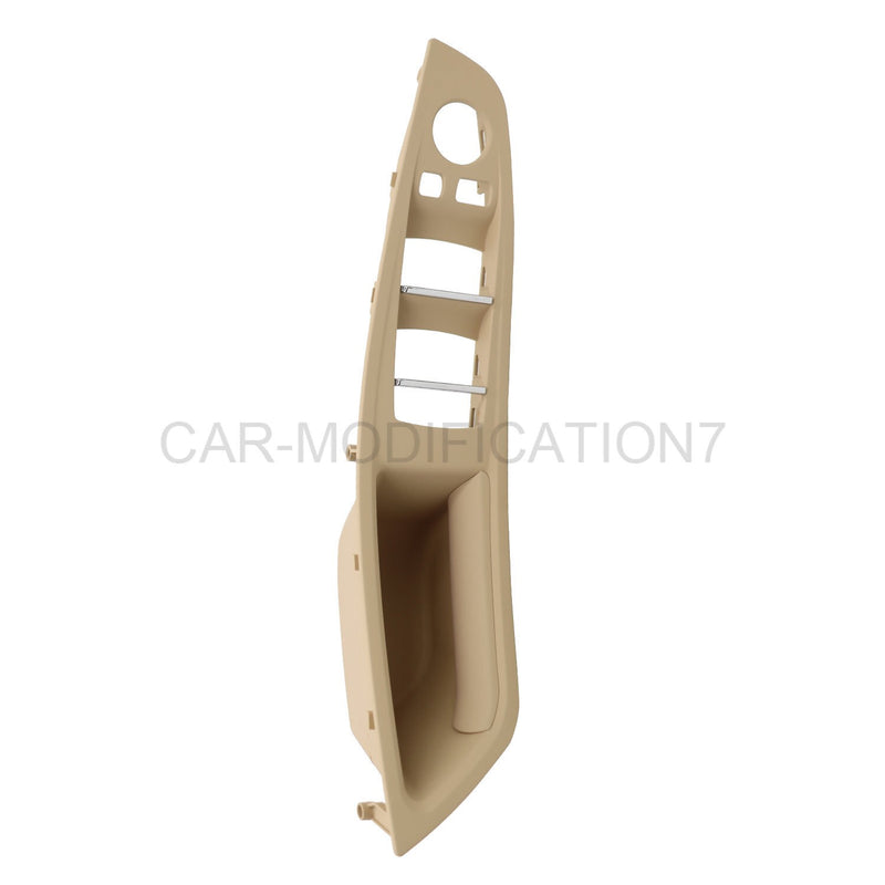 DURAFORCE Beige Inner Door Handle Pull Trim Cover for BMW 5 Series F10 F11 2010-2016