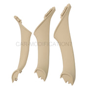 DURAFORCE Beige Inner Door Handle Pull Trim Cover for BMW 5 Series F10 F11 2010-2016