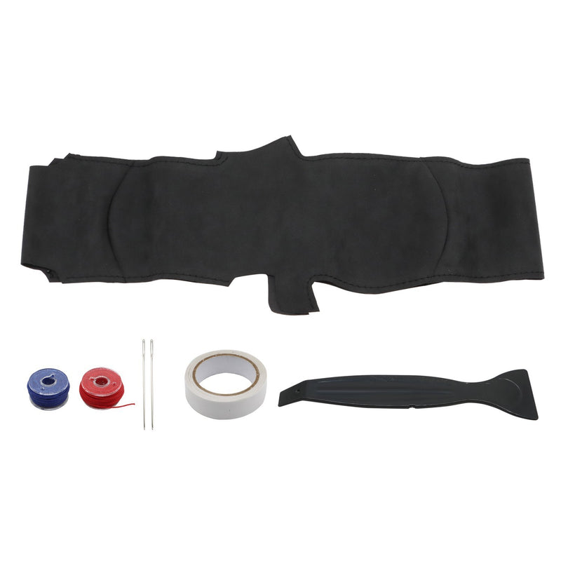 DURAFORCE Black Alcantara Suede Steering Wheel Cover Hand-Stitched for BMW G20 G80 M340i