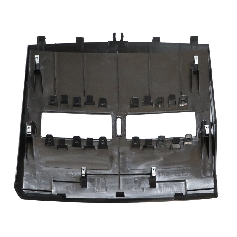 DURAFORCE Black Front Upper Center Dash Air Vent Trim Bezel for Nissan Versa 2007-2012