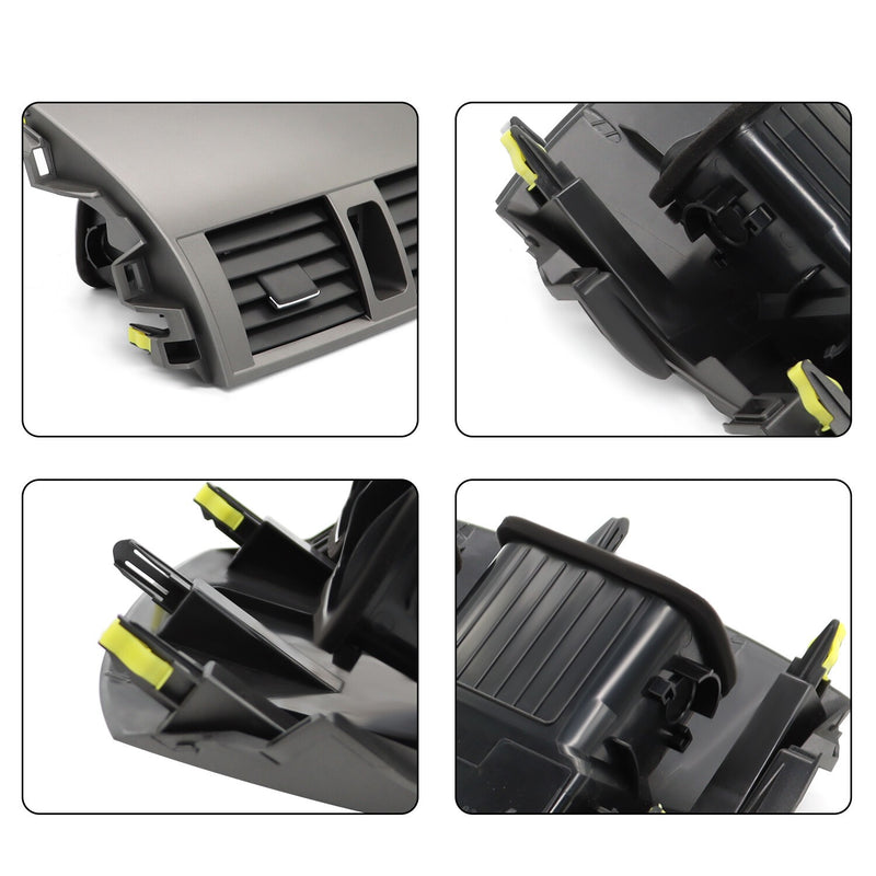 DURAFORCE Toyota Corolla Center Dash A/C Air Vent Panel 2008-2013 US Model