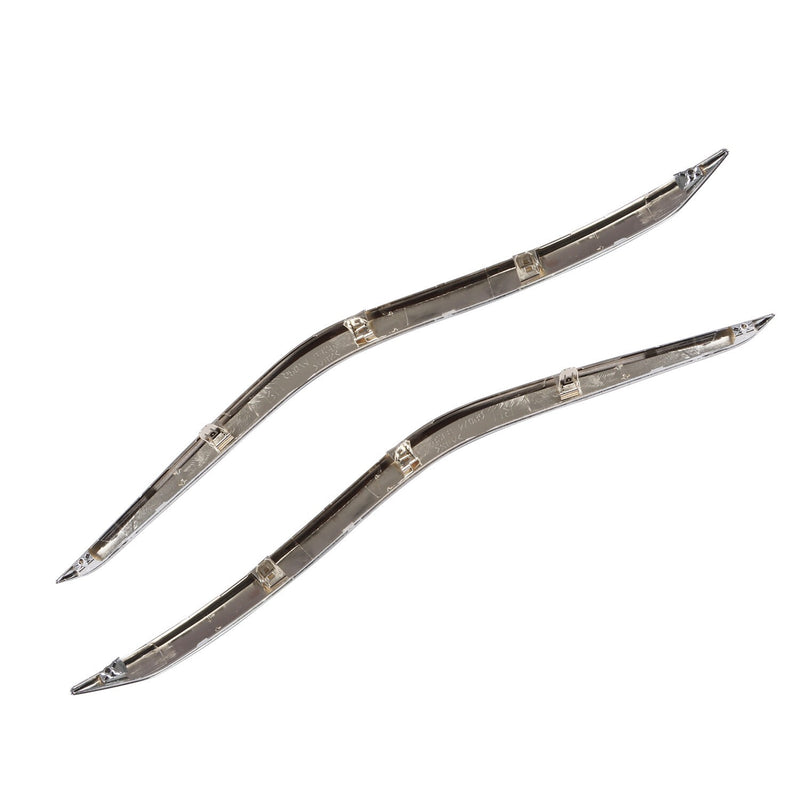 DURAFORCE Chrome Front Lower Bumper Trim Set for 2015-2018 Nissan Murano Left & Right