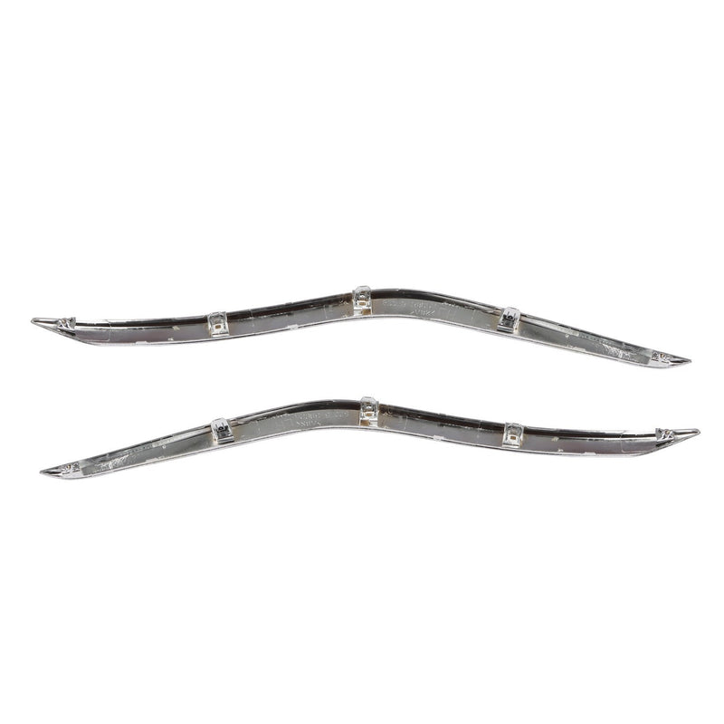 DURAFORCE Chrome Front Lower Bumper Trim Set for 2015-2018 Nissan Murano Left & Right