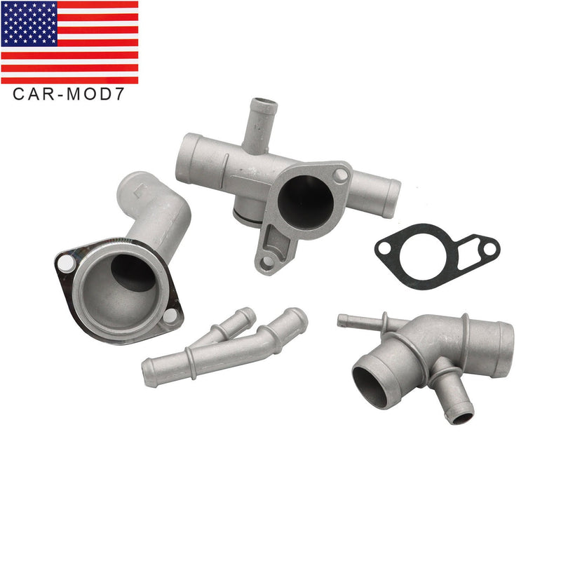 DURAFORCE Cast Aluminum Coolant Flange Upgrade for VW MK4 Golf Jetta GLI GTI TT 1.8T