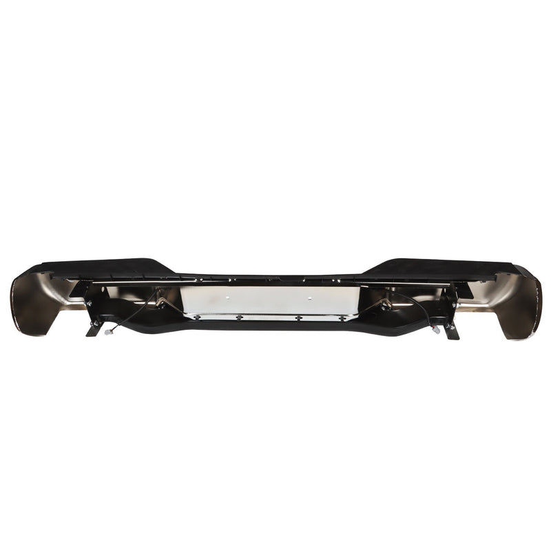 DURAFORCE Chrome Rear Step Bumper Assembly for 2013-2021 Nissan Frontier w/ Sensor & Pad