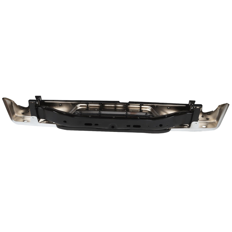 DURAFORCE Chrome Rear Step Bumper Assembly for 2013-2021 Nissan Frontier w/ Sensor & Pad
