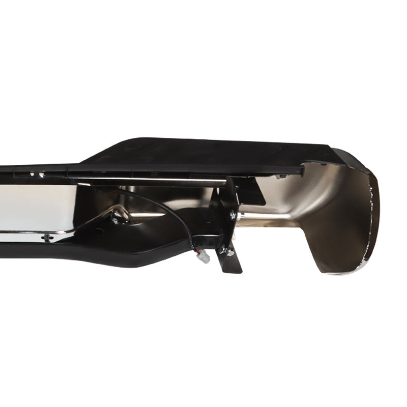 DURAFORCE Chrome Rear Step Bumper Assembly for 2013-2021 Nissan Frontier w/ Sensor & Pad