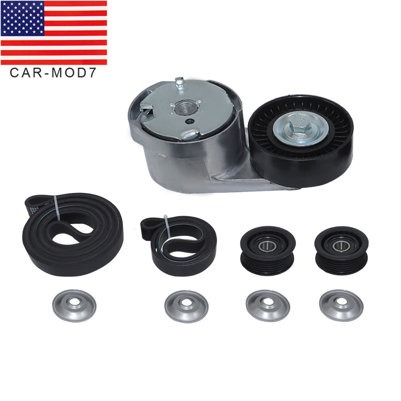 DURAFORCE Maserati Ghibli Levante Quattroporte 3.0 V6 Belt Tensioner Idler Pulley Kit