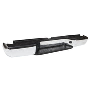 DURAFORCE Chrome Rear Bumper Assembly Ni1103114 for Nissan Frontier 2005-2021 No Sensor