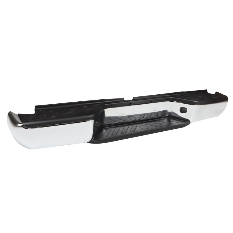 DURAFORCE Chrome Rear Bumper Assembly Ni1103114 for Nissan Frontier 2005-2021 No Sensor