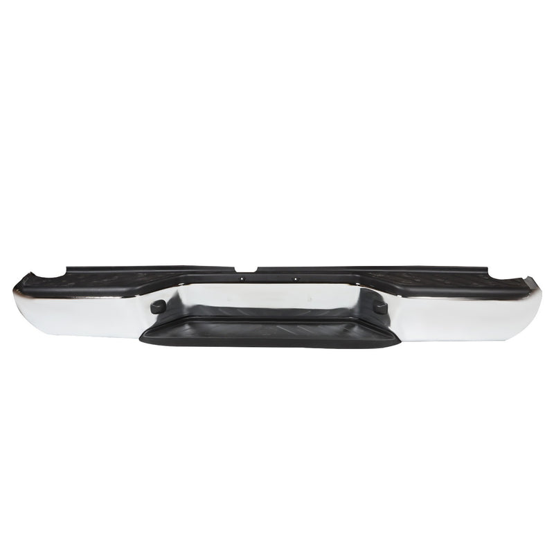 DURAFORCE Chrome Rear Bumper Assembly Ni1103114 for Nissan Frontier 2005-2021 No Sensor