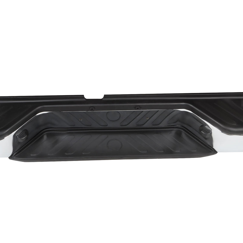 DURAFORCE Chrome Rear Bumper Assembly Ni1103114 for Nissan Frontier 2005-2021 No Sensor