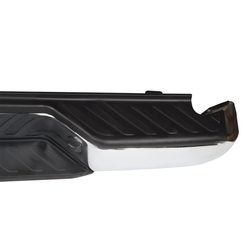 DURAFORCE Chrome Rear Bumper Assembly Ni1103114 for Nissan Frontier 2005-2021 No Sensor