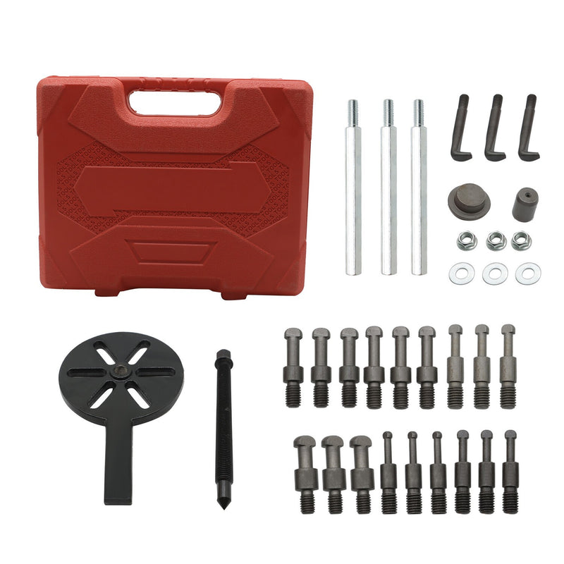 DURAFORCE 3-Jaw Bearing Disassembly Puller Set Inner Hole Removal Tool