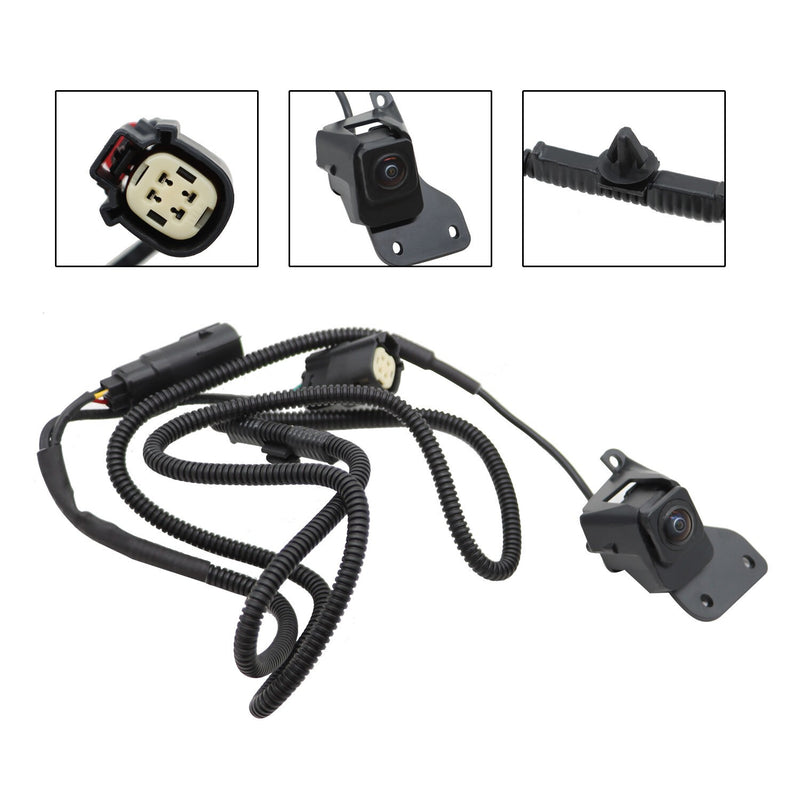 DURAFORCE Chevy Silverado 1500 2007-2013 Back Up Camera Colored Built-In 23146157
