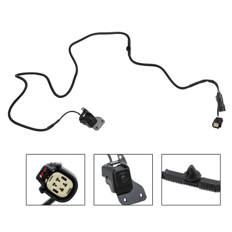 DURAFORCE Chevy Silverado 1500 2007-2013 Back Up Camera Colored Built-In 23146157
