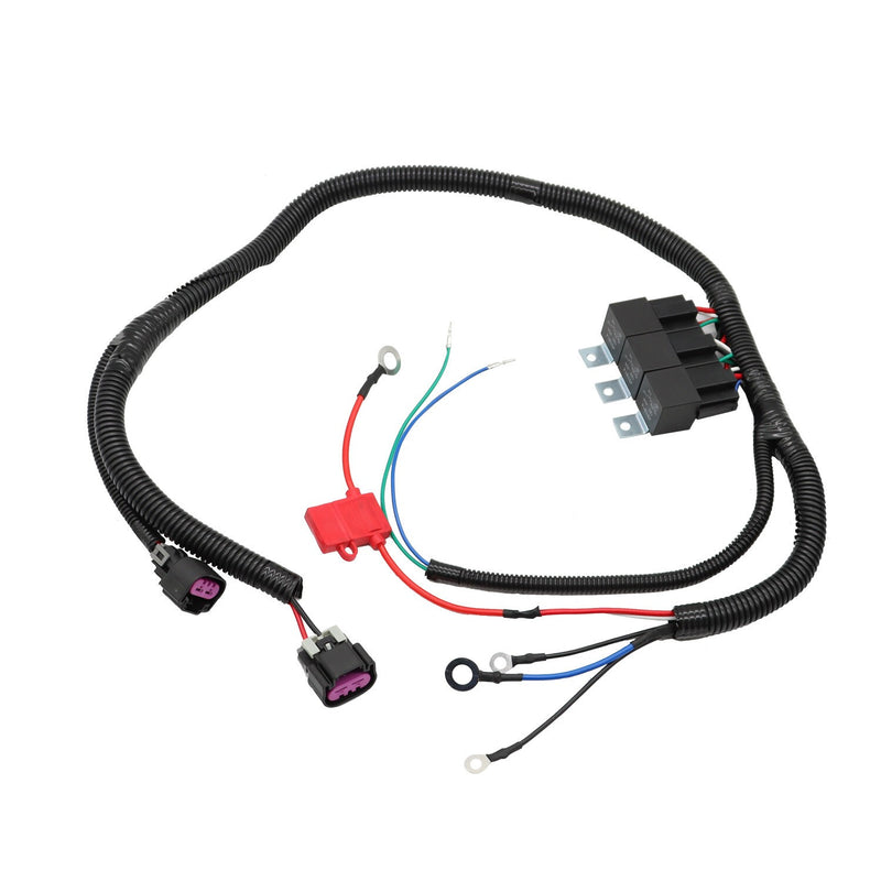 DURAFORCE Dual Electric Fan Wire Harness Upgrade for 99-06 Silverado Sierra Denali Tahoe