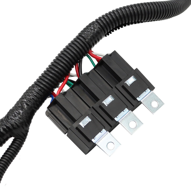 DURAFORCE Dual Electric Fan Wire Harness Upgrade for 99-06 Silverado Sierra Denali Tahoe