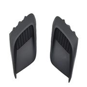 DURAFORCE Fit for 14-16 Mazda 3 Front Bumper Fog Light Covers Textured Left & Right Side