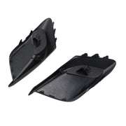 DURAFORCE Fit for 14-16 Mazda 3 Front Bumper Fog Light Covers Textured Left & Right Side