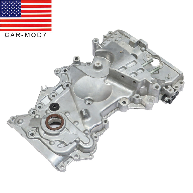DURAFORCE Engine Oil Pump Timing Chain Cover for 17-20 Hyundai Elantra 2.0L 21350-2E740